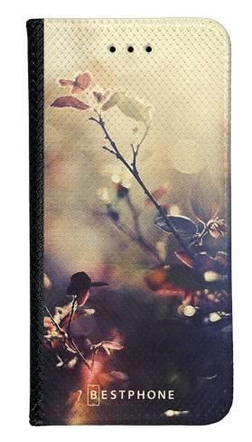 Portfel Wallet Case LG K40s kwiatki w słońcu
