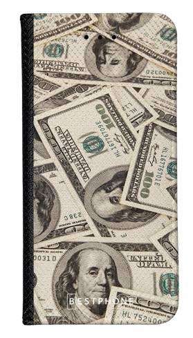 Portfel Wallet Case Samsung Galaxy A33 5G dollar bills