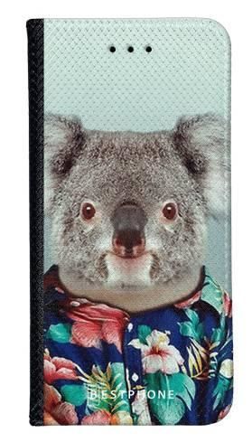 Portfel Wallet Case Samsung Galaxy Note 10 koala w koszuli