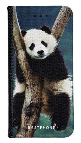 Portfel Wallet Case Xiaomi Mi11 Lite panda na drzewie