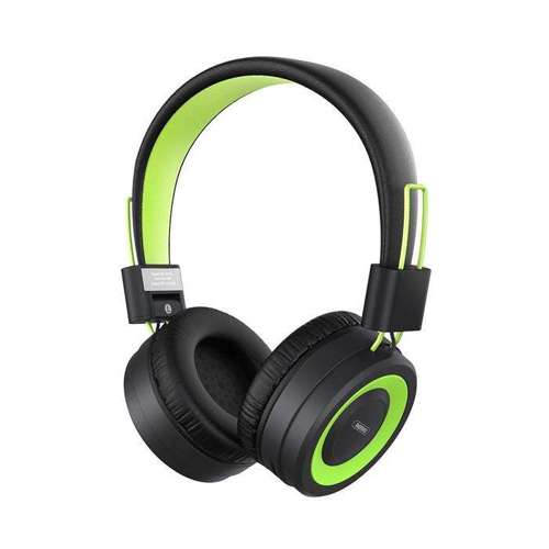 Remax nauszne bezprzewodowe słuchawki Bluetooth 5.0 zielony (RB-725HB green)