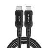 Acefast kabel USB Typ C - USB Typ C 2m, 100W (20V/5A) czarny (C4-03 Black)