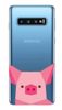 Boho Case Samsung Galaxy S10 świnka rysunek