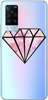 Boho Case Vivo X60 PRO diament różowy