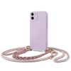 ETUI TECH-PROTECT ICON CHAIN IPHONE 12 VIOLET