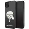 Etui Karl Lagerfeld KLHCN65DLHBK iPhone 11 Pro Max czarny/black Iconic Glitter Karl`s Head