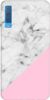 Etui ROAR JELLY biały marmur z pudrowym na Samsung Galaxy M10
