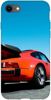 Etui SPIGEN Liquid Crystal czerwony samochód na Apple iPhone 7 / iPhone 8 / iPhone SE 2020 / iPhone SE 2022