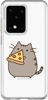 Etui SPIGEN Liquid Crystal koteł z pizzą na Samsung Galaxy S20 Ultra