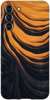 Etui SPIGEN Liquid Crystal pomarańczowa lawa na Samsung Galaxy S22 Plus