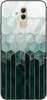 Etui szklane GLASS CASE butelkowy geometryczny Huawei Mate 20 Lite 