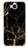 Foto Case Huawei Y5 (2017) czarno złoty marmur