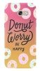 Ombre Case Samsung Galaxy A5 (2017) donut worry be happy