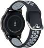 Opaska pasek bransoleta (20mm) DOTSBAND do Samsung Watch ACTIVE 1/2 40/44mm BLACK/GREY