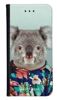 Portfel Wallet Case Huawei Y5 2019 koala w koszuli