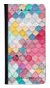 Portfel Wallet Case Samsung Galaxy Note 10 kolorowe płytki