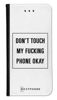 Portfel Wallet Case Xiaomi Redmi Note 7 don't touch my phone