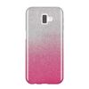 Wozinsky Glitter Case błyszczące etui pokrowiec z brokatem Samsung Galaxy J6 Plus 2018 J610 różowy