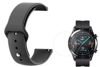 opaska pasek bransoleta SMOOTHBAND Huawei Watch GT 2 46mm czarna +szkło hartowane na ekran